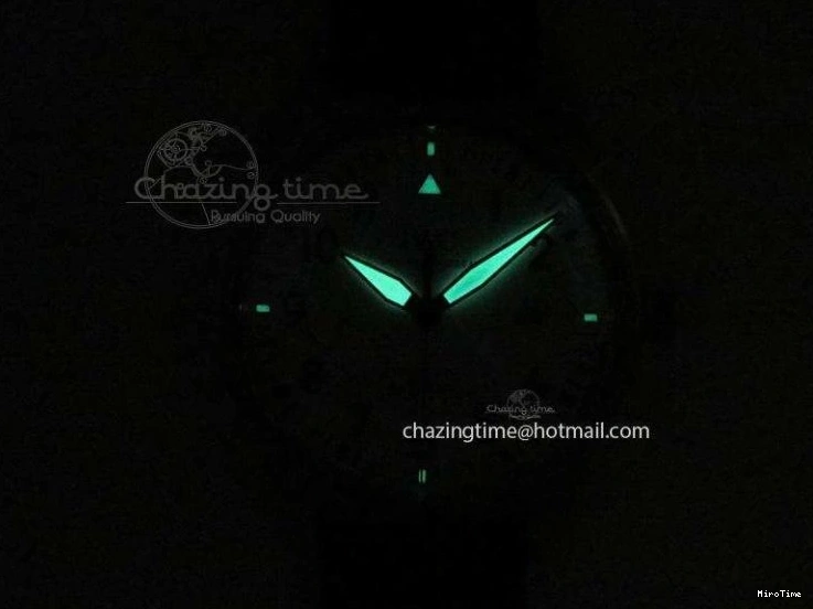 MIROTIME 0825 Fashionable Mark XVIII IW327002 V6F Best Edition White Dial On Black Leather Strap A 7312